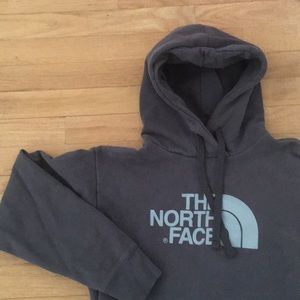 Gray The North Face Hoodie